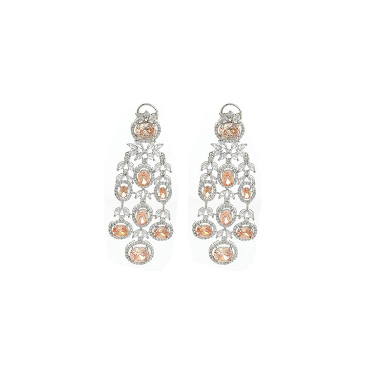 Sparkling American Diamond Earrings