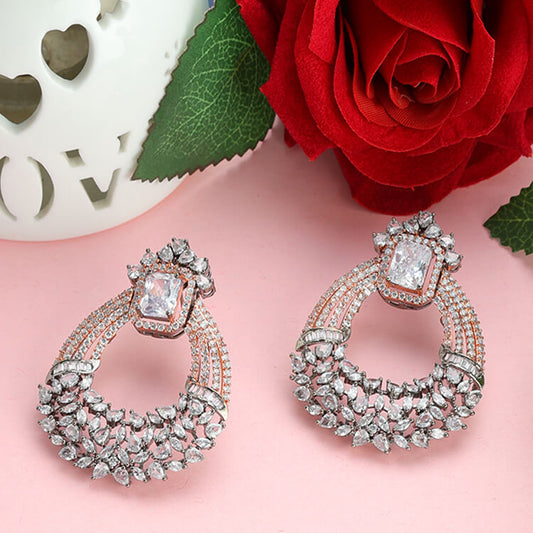 Dazzling American Diamond Earrings