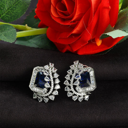 Stunning American Diamond Earrings - Latest Designs