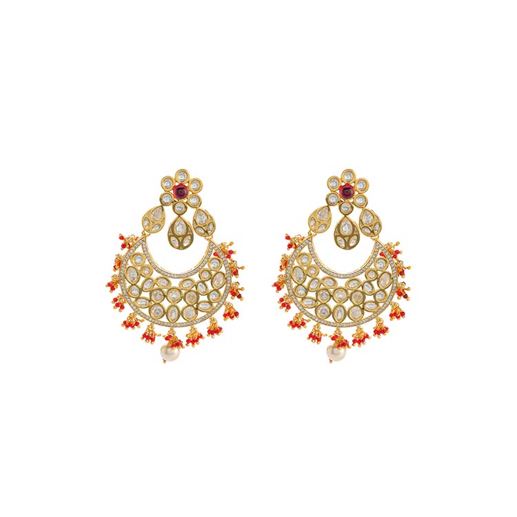 Timeless Kundan Polki Earrings for Unmatched Elegance and Style