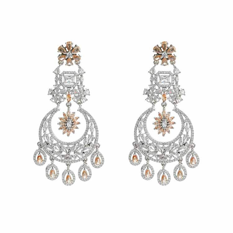 Sparkle with American Diamond Earrings - A Timeless Treasure