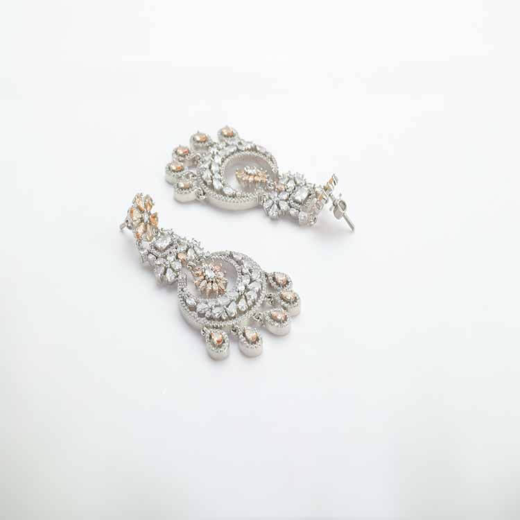 Sparkle with American Diamond Earrings - A Timeless Treasure